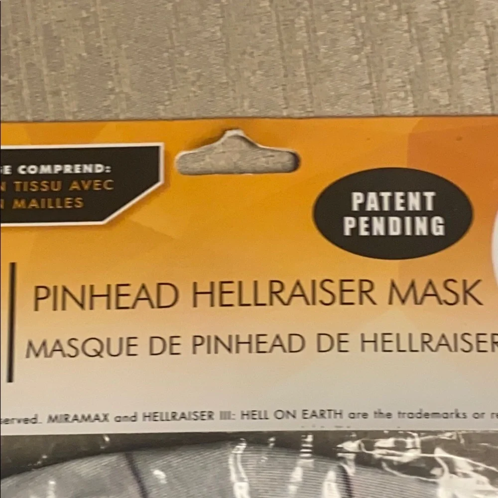 LAST ONE!! HellRaiser Mask + 2 Evil Jester 🚗decals NIP